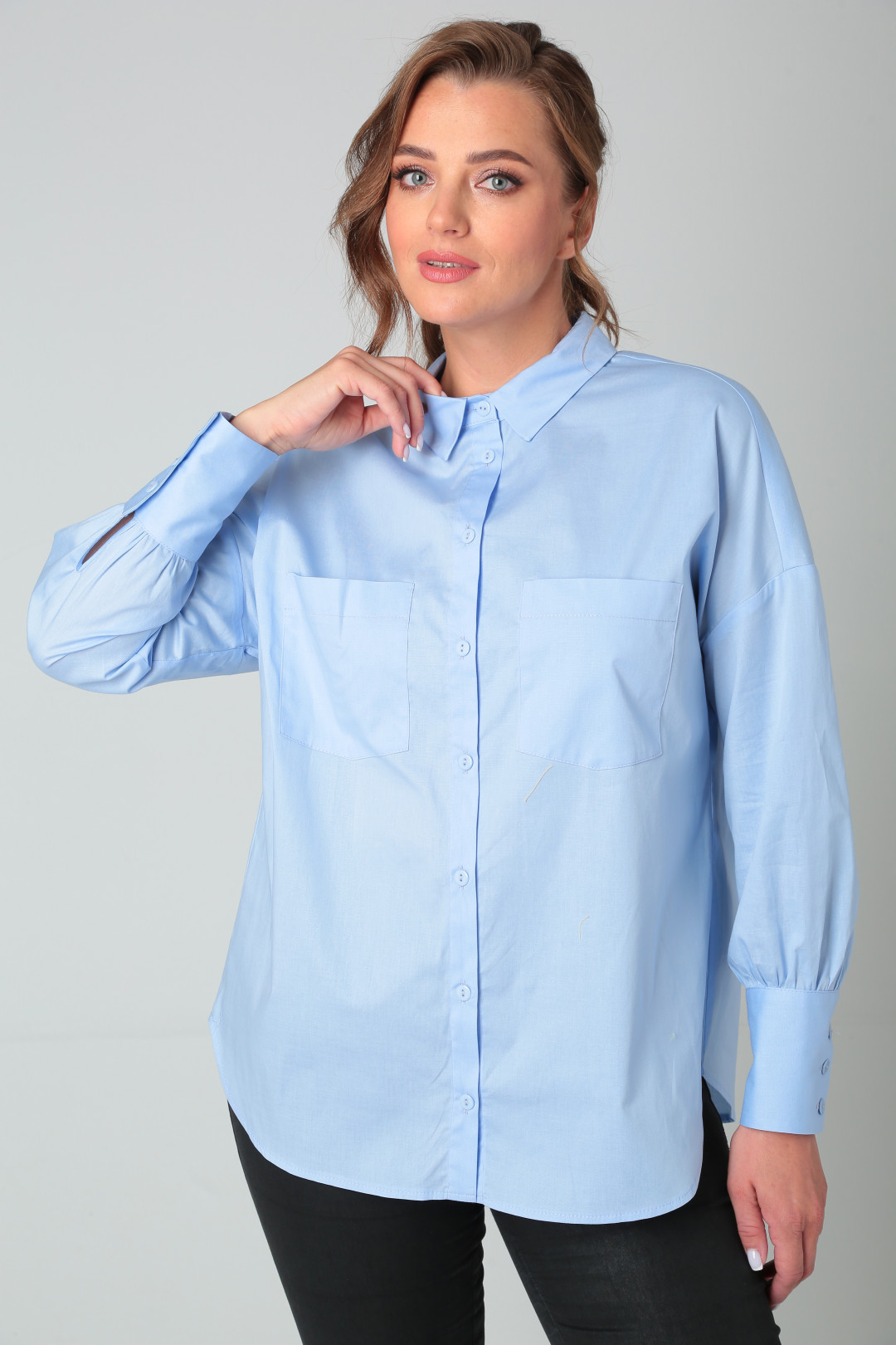 Рубашка MODEMA 525/4 голубой